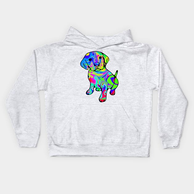 Puppy Kids Hoodie by Shrenk